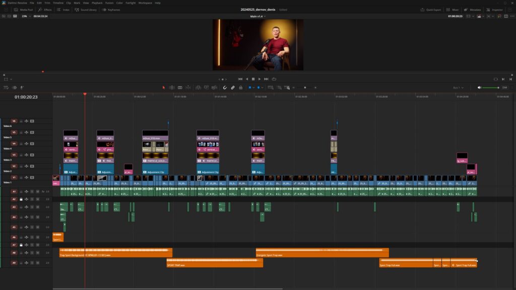 dernov timeline resolve